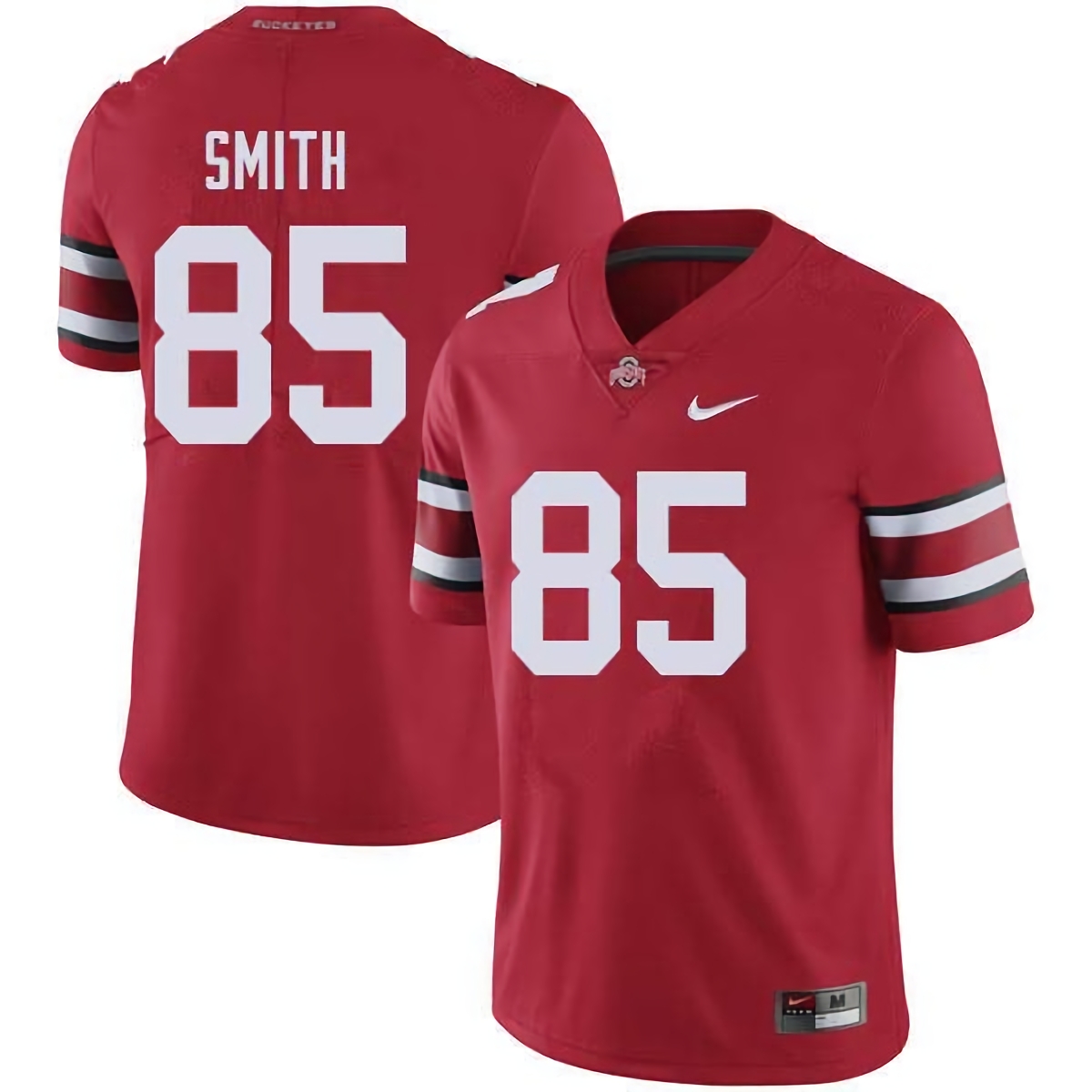 L'Christian Smith Ohio State Buckeyes Men's NCAA #85 Nike Red College Stitched Football Jersey OVB3856BQ